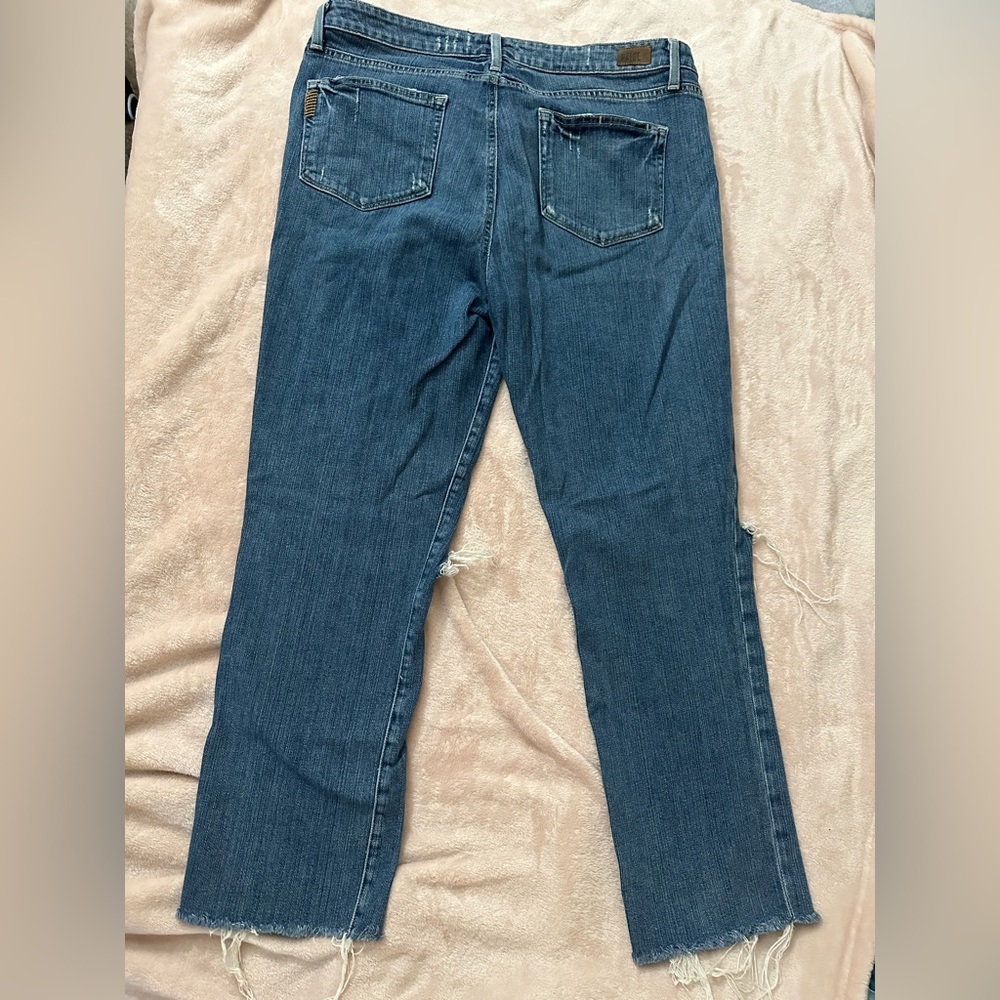 Paige Jacqueline Straight Leg Jeans Size 32